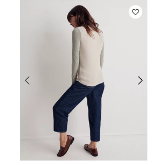 NWT Madewell Colorblock Turtleneck XL - Picture 3 of 7